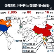 신종코로나바이러스감염증 발생현황