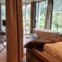 스위스여행후기 | 체르마트 호텔, 마테호른 포커스 디자인 호텔 - 전면 유리 뷰