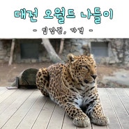 대전 동물원 오월드 입장권 가격 명절나드리