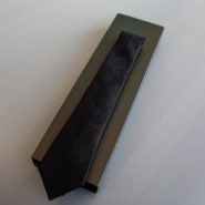 Berluti Scritto Silk Tie Black/벨루티 스크리토 실크 타이 블랙