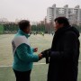 송죽 FC 조기축구회에 인사를 다녀왔습니다.