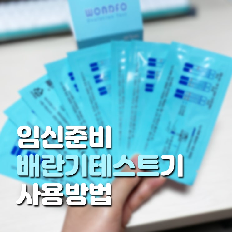 임신준비용품 배란기테스트기 사용방법 같이 알아봐요 (feat.원포테스트기 from 올리브영) : 네이버 블로그