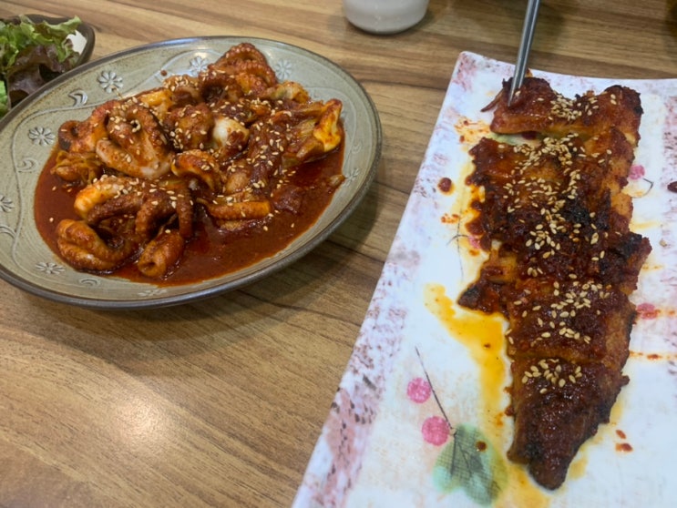분당 율동공원 맛집 추천[솔향기 한정식 코스 후기]