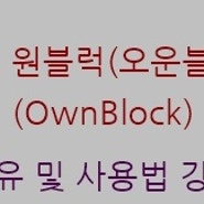 유료파일 마인크래프트 1.12.2 ownblock (오운블럭) 플러그인