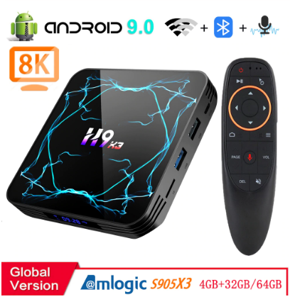 H9 X3 안드로이드 9.0 tv 셋톱 box Amlogic S905X3 : 네이버 블로그