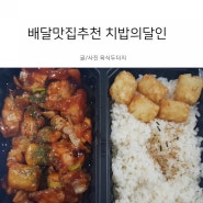 배달음식맛집 추천 치밥의달인 도시락