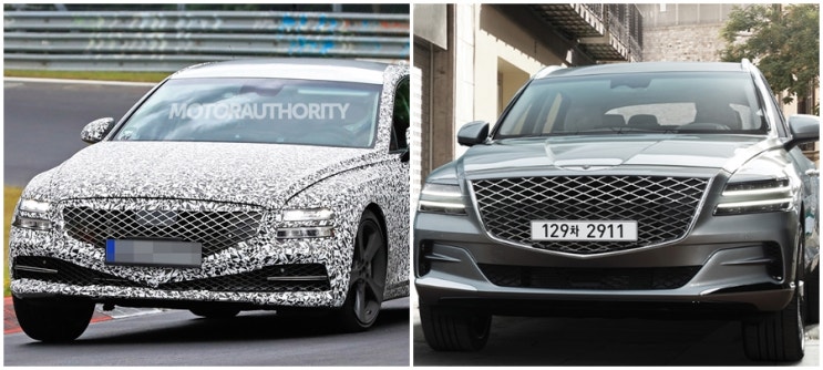 M4부! 3세대 G80 풀체인지! 사이즈! 디자인! 핸들! 제네시스 3세대 플랫폼! Genesis G80 VS GV80 ...