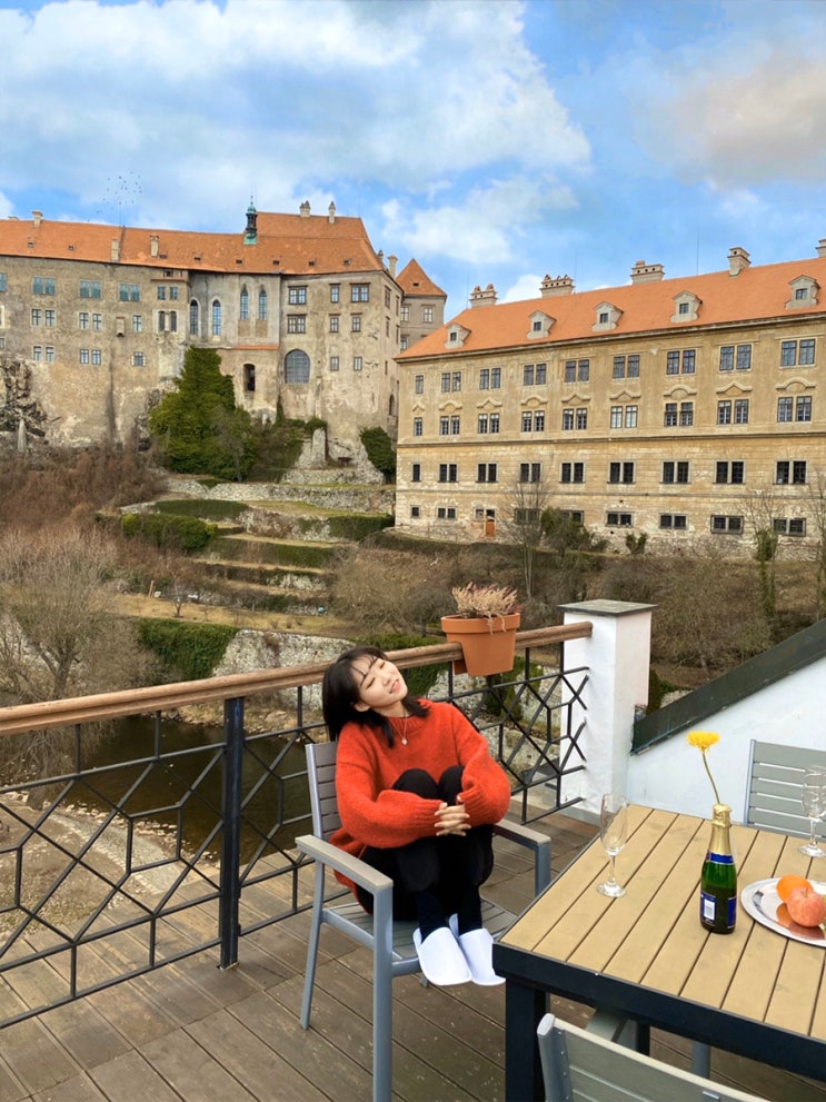 체스키크롬로프 호텔 뷰가 환상적이었던 호텔 드보르작 (Hotel Dvorak) : 네이버 블로그