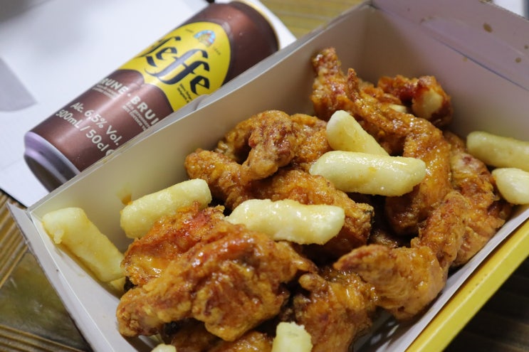 수완지구 치킨 자담치킨 핫후라이드 Vs 간장치킨 메뉴추천 ?! : 네이버 블로그