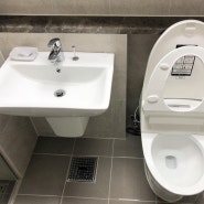 깨끗한 화장실청소법 (다이소 매직스폰지)