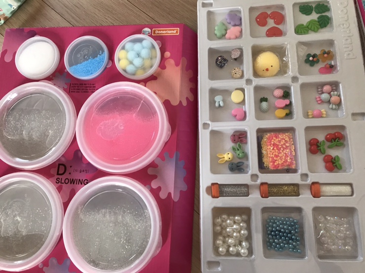집에서 하는 놀이 슬라임 디슬로잉 크리에이터 set : 네이버 블로그