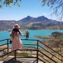 [스페인 세비야 근교 여행] 자하라 데 라 시에라 - 신비로운 호수 물빛에 홀릭