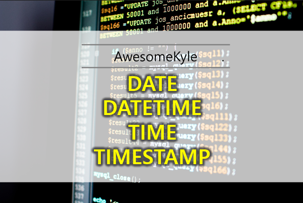 mysql DATE, DATETIME, TIME, TIMESTAMP 차이 : 네이버 블로그
