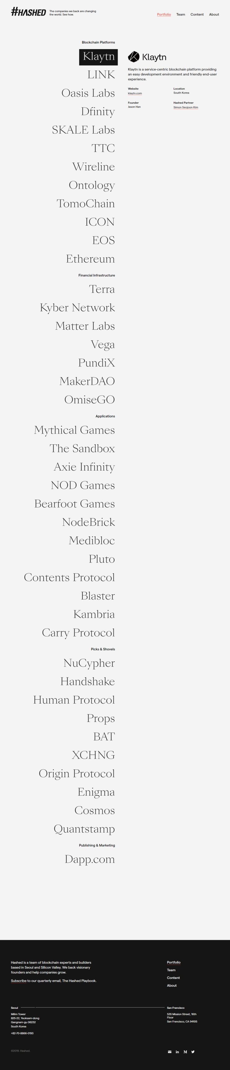 카데나> 블록체인 기업탐방 - Hashed(헤시드) - : 네이버 블로그