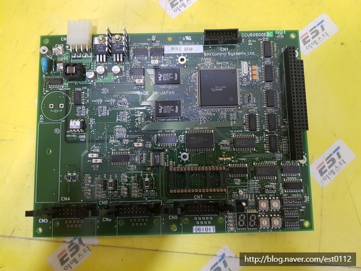 Accretech UF3000 Prober Chiller CPU Board 수리, SHI Control Systems ...