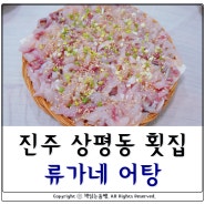 진주 횟집 추천 :: 류가네 어탕, 향어회의 향연을 맛보다!