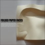 종이 한장으로 만든 입체적인 초상화 - Folded Paper Faces