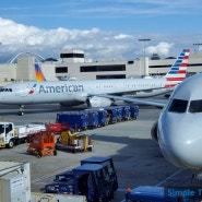 [이코노미] 미국 대륙횡단 아메리칸 항공 AA290 LA -> 샬럿 A321 비상구 탑승 후기