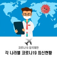 (2.27. 업데이트)각 나라별 코로나19 입국 제한 조치 최신 현황