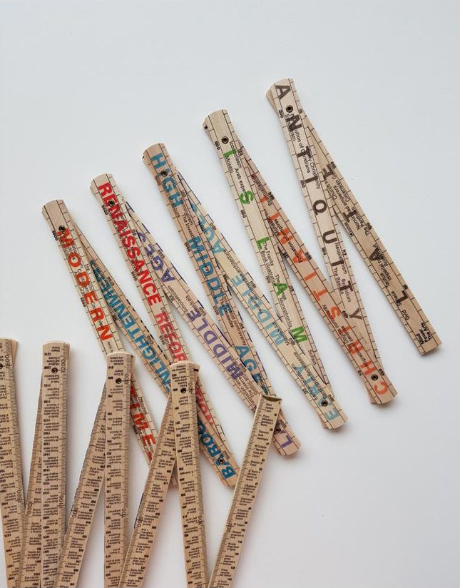 클래식한 폴딩자 - 미터모포센 2M 폴딩자 MeterMorphosen Folding Ruler : 네이버 블로그