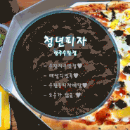 광주수완지구피자배달맛집 청년피자 리얼후기! :::배달앱 배달의민족에서 맛집을 찾당!