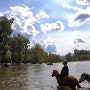 [몽골] 몽골 유목민 게르 승마여행 :: 말 타고 강 건너기 & 양치기 체험