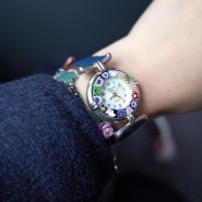 이탈리아 여행 이탈리아 기념품 유리공예 시계 시계줄 바꾸기 크리스페 가죽 시계줄