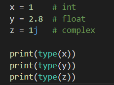 파이썬 숫자 Python Numbers: Int: Float: Complex: 랜덤 숫자 : 네이버 블로그