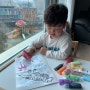 5살아이와 집에서 놀아주기: 글라스 데코