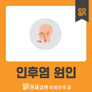 인후염 원인과 증상에 대하여