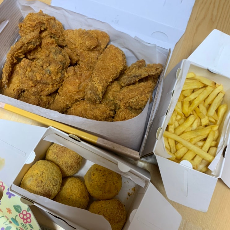 [광주치킨]전대치킨.후라이드맛집.자담치킨.치즈볼.핫후라이드 : 네이버 블로그