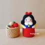 양산부산 니들펠트/양모펠트 동화속 주인공 백설공주 Snow White 모티브 양모인형만들기