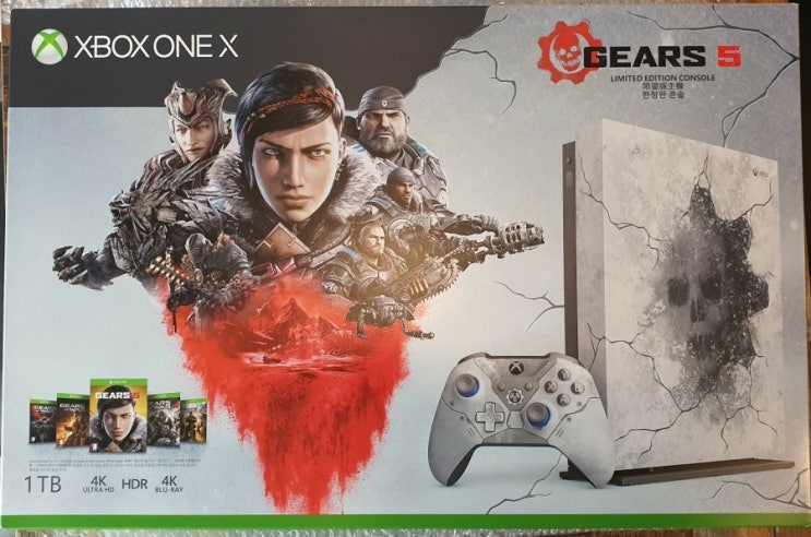 [X-BOXONE] 엑스박스원엑스 기어스5 한정판 / X-BOX ONE X GEARS5 LIMITED EDITION : 네이버 블로그