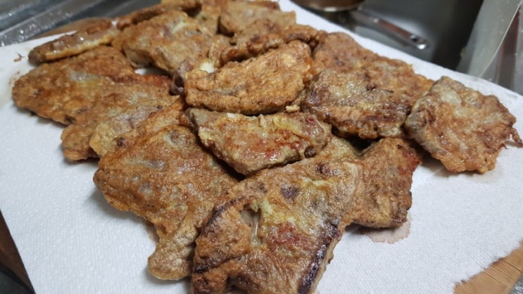 소간 요리. 간전. 독산동 우시장 엄청 싼 소간 : 네이버 블로그