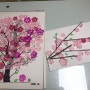[엄마표 미술] 벚꽃 나무 만들기 봄 미술활동으로 딱이야~!!