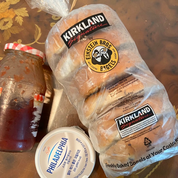 코스트코 빵 커클랜드 베이글 종류와 칼로리 베이글 맛있게 먹는 팁 : 네이버 블로그