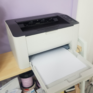 실용성 좋은 삼성전자 흑백 레이저 프린터 SL-M2027