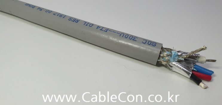 T.02-744-0909(공구공구) BELDEN 3082A 벨덴 2Pr_15(19x28) + 18(19x30)AWG, UL ...