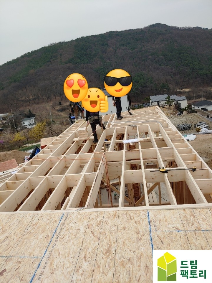 양평전원주택 소고헌 2층 바닥 장선 및 T&G 합판 작업 : 네이버 블로그