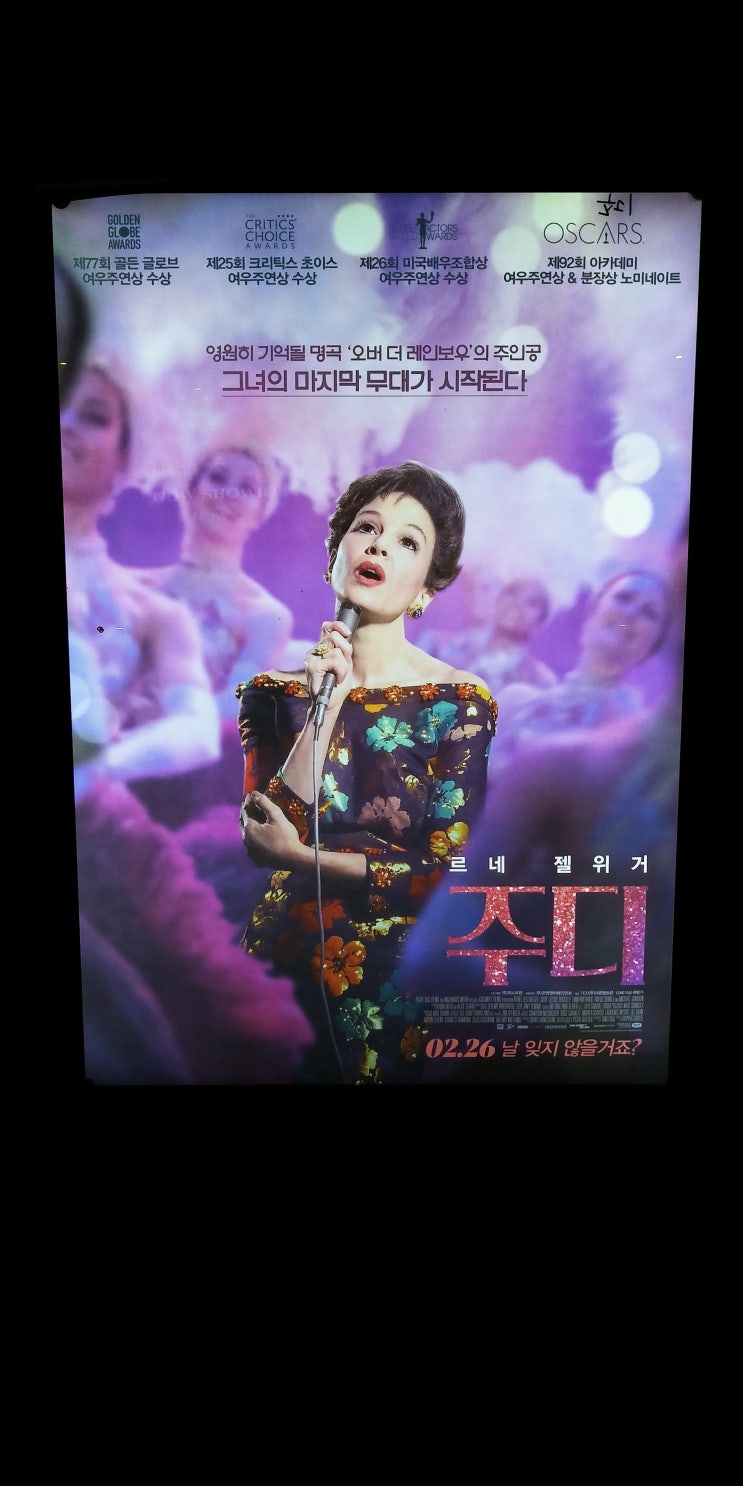 주디(Judy,2019)를 보고와서.. : 네이버 블로그