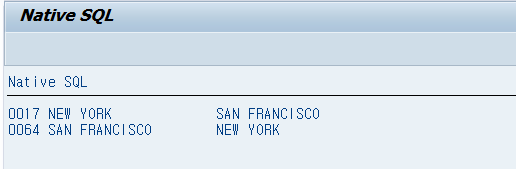 Native SQL : 네이버 블로그