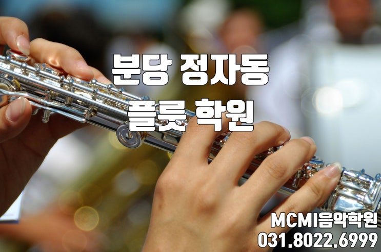 분당 정자동 플룻 학원 - 분당 MCMI음악학원 - : 네이버 블로그
