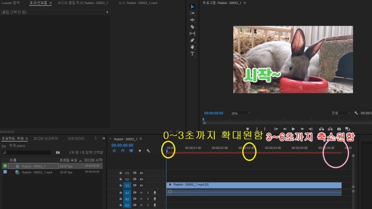 프리미어 프로 줌인,줌 아웃 방법 /사진및 영상 화면 확대하기 premiere pro zoom in, zoom out : 네이버 블로그