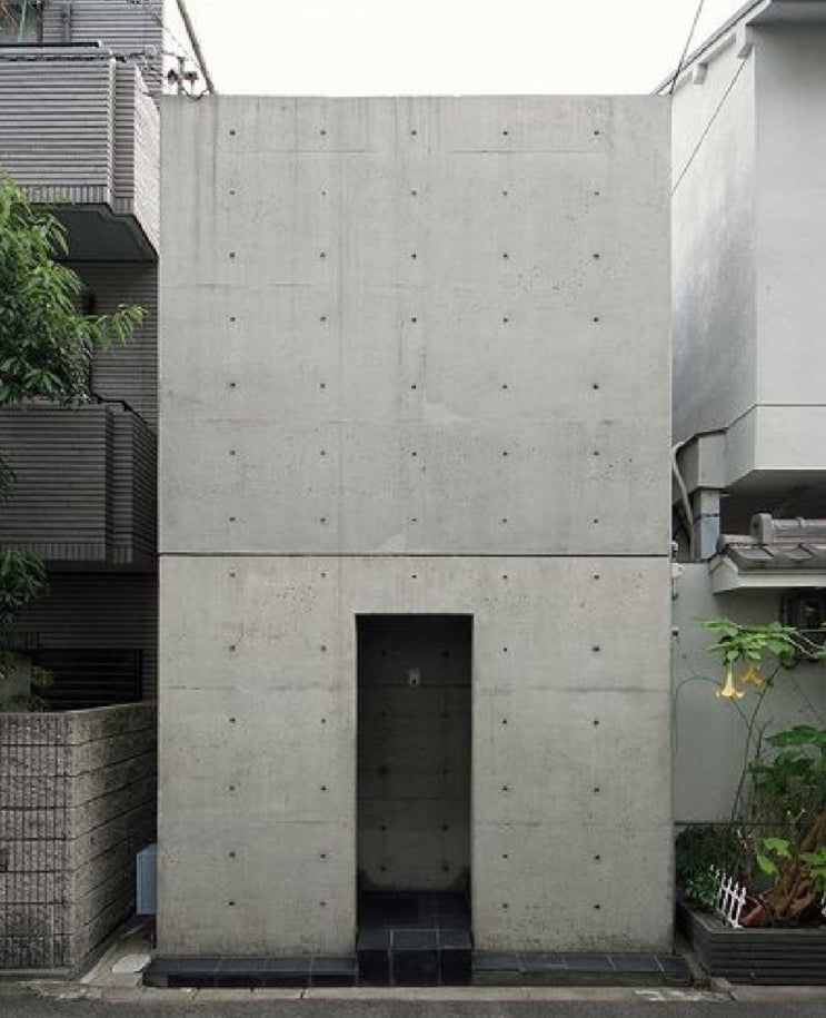 다다오 안도의 아즈마하우스(스미요시 나가야), azuma house, osaka by tadao ando, 1976 : 네이버 블로그