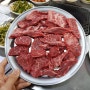 태백 소고기 맛집 <원조 태성실비식당> 국내산 한우모듬, 육회