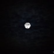 통영 추석 보름달 풍경