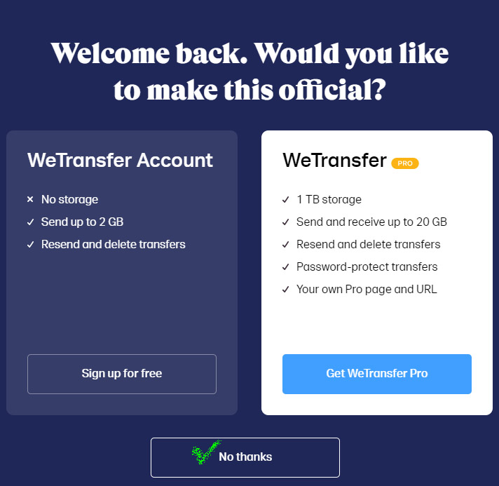 대용량 파일 공유 WeTransfer (위트랜스퍼) : 네이버 블로그