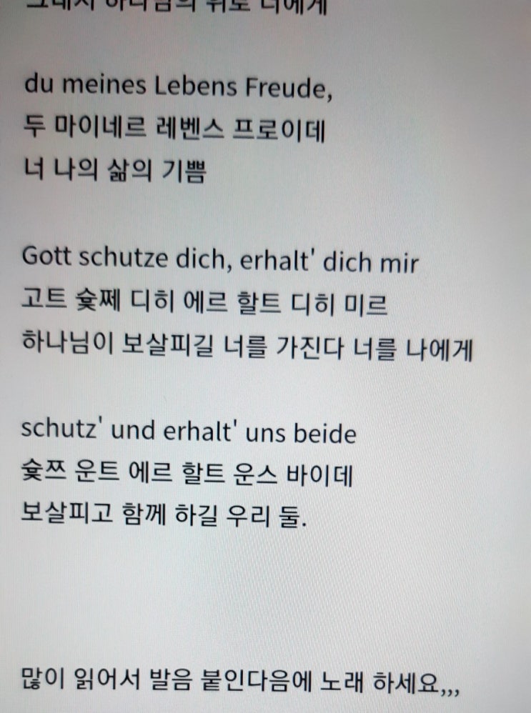 이히리베디히 Ich liebe dich 발음을 몰라서 지식인에 물었어요. 네이버 블로그