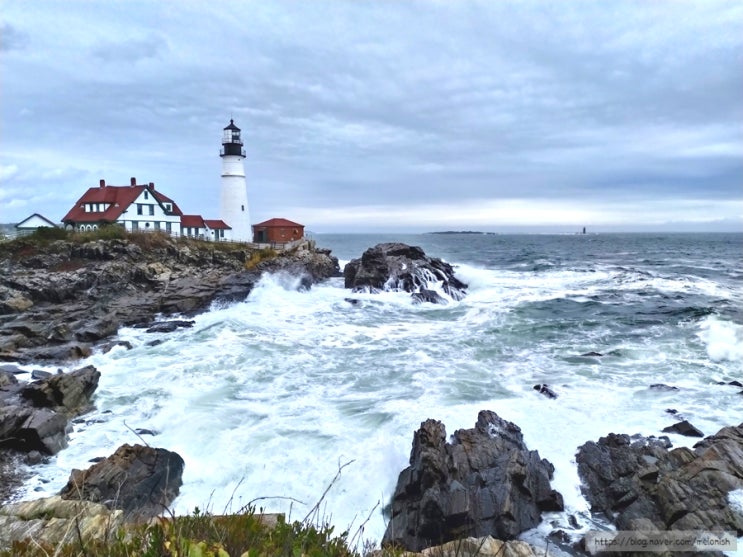 미국 메인주 여행, 매사추세츠주에서 메인주 가기, 포틀랜드 등대(Portland Head Light)! : 네이버 블로그