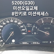 대구 520D 미션오일 교체